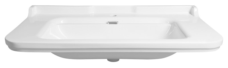 WALDORF keramické umyvadlo 100x55cm, bílá 4142K1