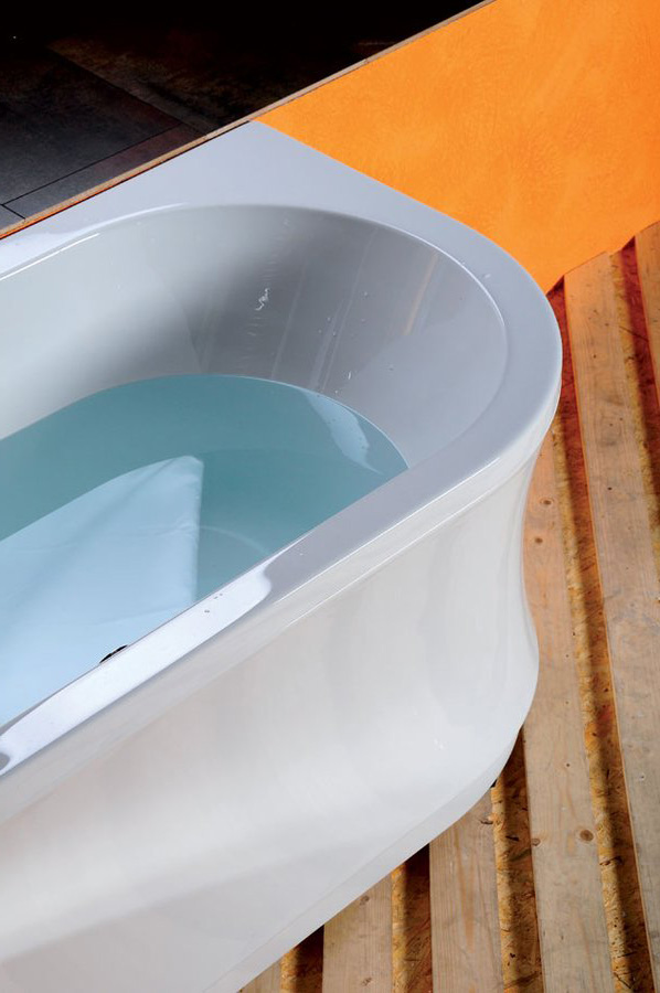 VIVA L asymetrická vana 175x80x47cm, bílá 70119