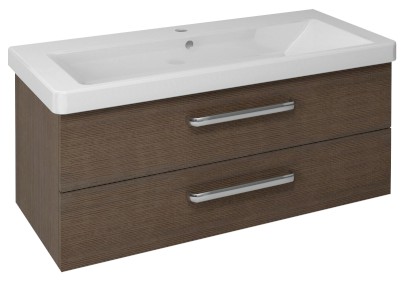 THEIA umyvadlová skříňka 101,4x43,5x44,2cm, 2xzásuvka, borovice rustik TH105-1616