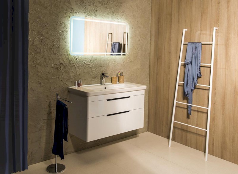 CITY keramické umyvadlo hranaté 100x45cm, bílá KE100