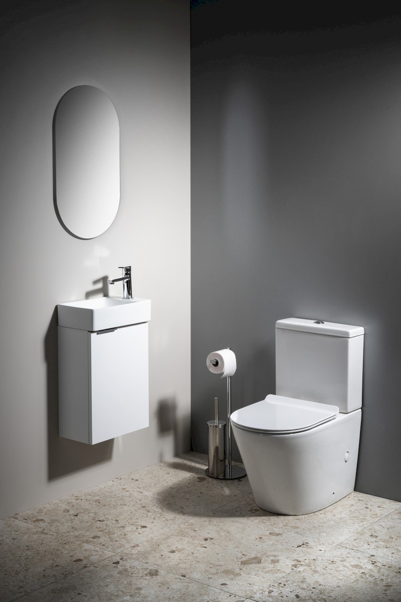 MARGITHA keramické umývátko 38x22cm, otvor pro baterii vpravo, bílá MGT3822