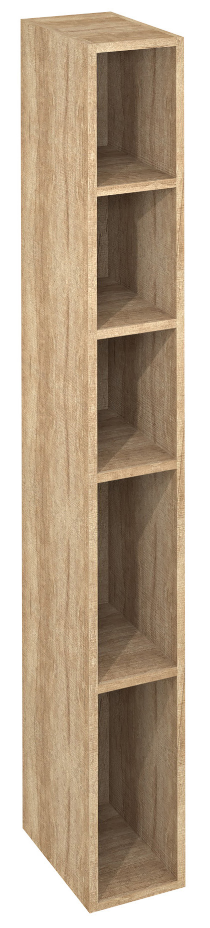 ESPACE otevřená policová skříňka 20x172x32cm, dub alabama ESC100-2222