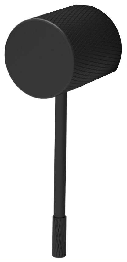 SOLARIS ovládací páka, černá mat WD008B-1