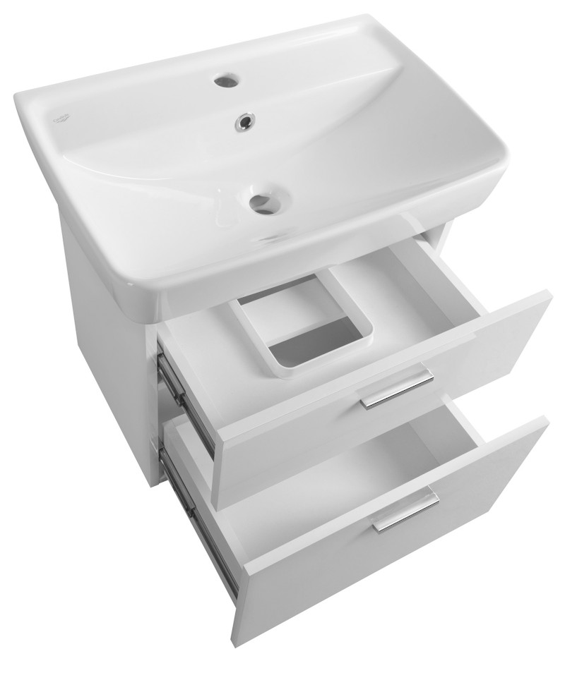 ZOJA umyvadlová skříňka šuplíková 50x50x37 cm, bílá 56379