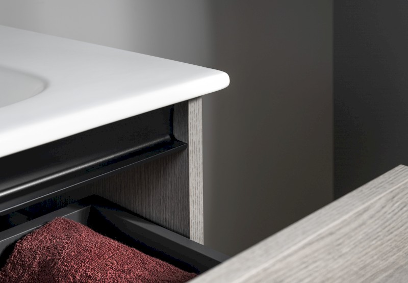 EZARA umyvadlová skříňka 69,8x52x46cm, dub cuneo EZ701-2525