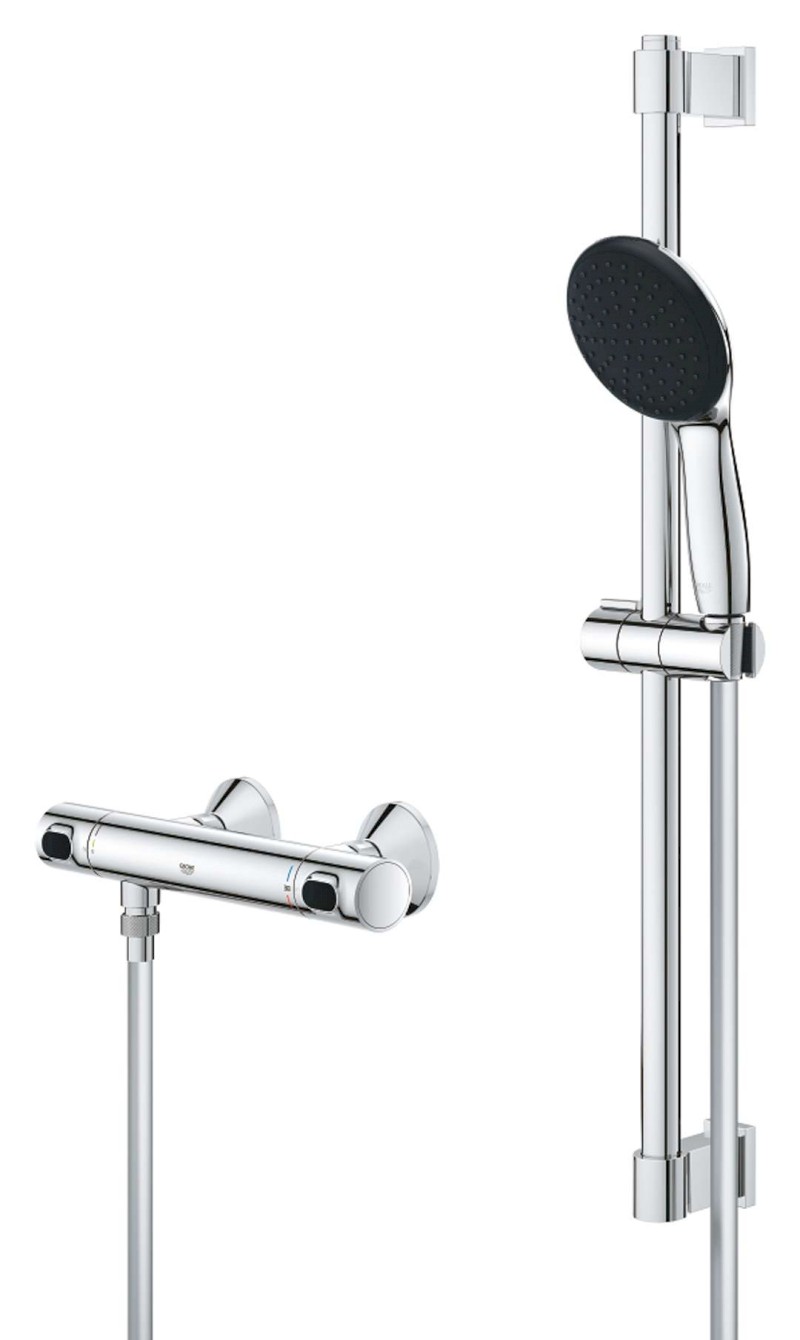 Precision Flow Sprchový set s termostatem, chrom GROHE 34800001