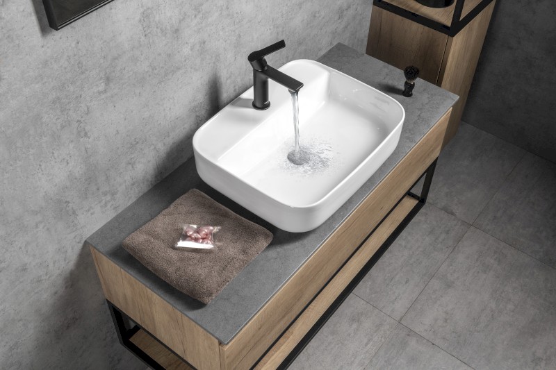 GARDA keramické umyvadlo na desku, 50x40 cm, bílá AR452