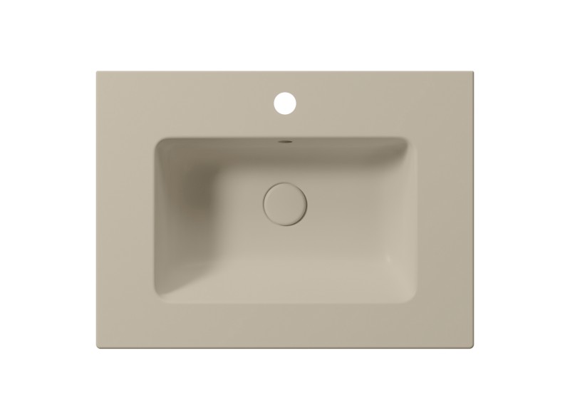PURA keramické umyvadlo Slim 62x46cm, creta mat 8884108