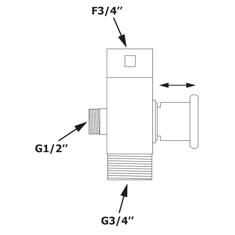 Přepínač k baterii F3/4
