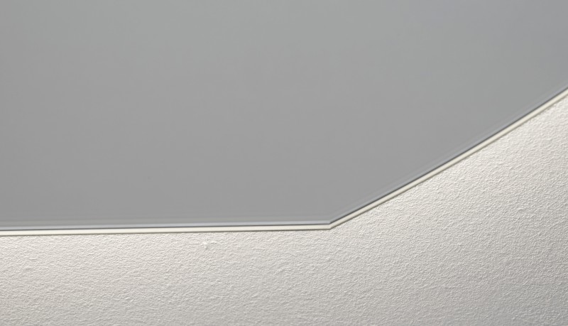 DARA CUT zrcadlo s LED podsvícením 20W, ø 100x90cm, topná fólie 34900CI