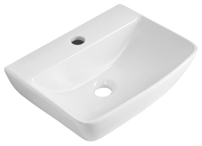 STOLZ keramické umyvadlo 41x30cm, bílá 201.090.0