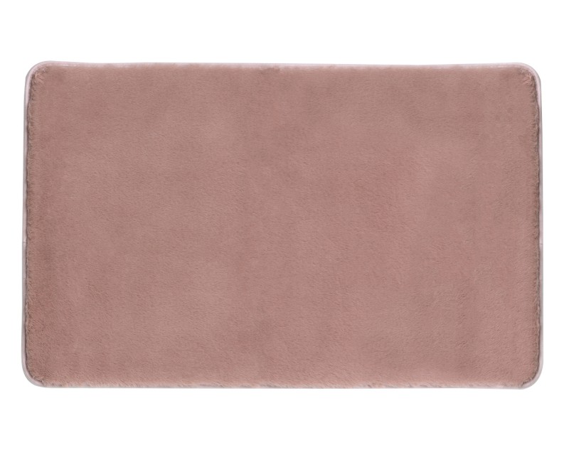 FUZZY koupelnová předložka, 50x80cm, 100% polyester, protiskluz, růžová 96FY508010