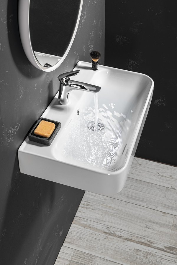 SISTEMA U keramické umyvadlo 70x38cm, bílá 10PL53070