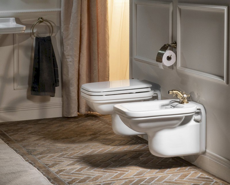 WALDORF bidet závěsný 37x55cm, bílá 4125K1