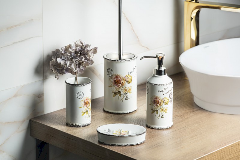 CLOTHILDE dávkovač mýdla na postavení, keramika CI8002