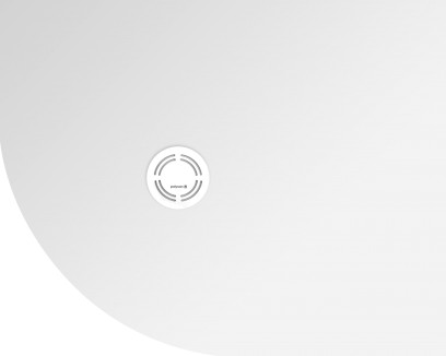 FLEXIA vanička z litého mramoru čtvrtkruh, s možností úpravy rozměru, 100x80cm, R550, pravá 91251