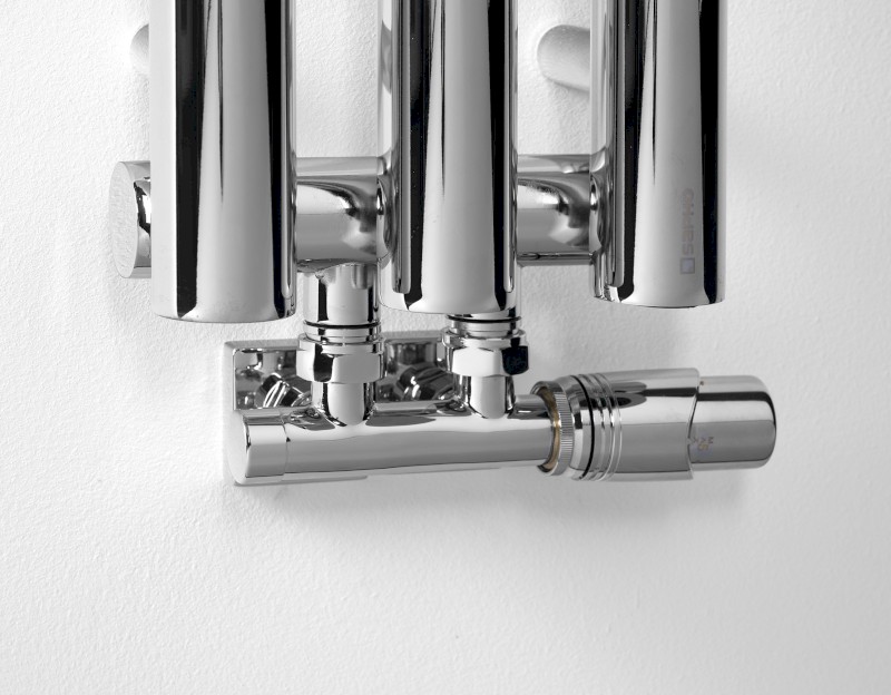 PILON otopné těleso 196x1800mm, se třemi háčky pro ručník, chrom IZ126T