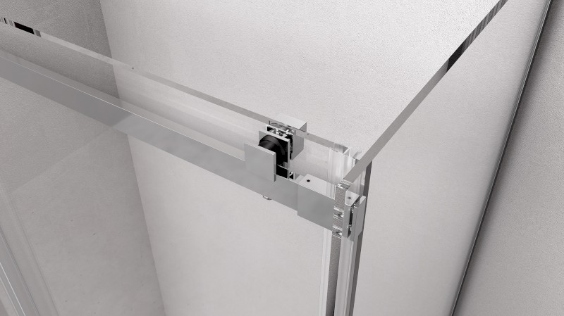 THRON boční stěna, 1000 mm, čiré sklo TL3010