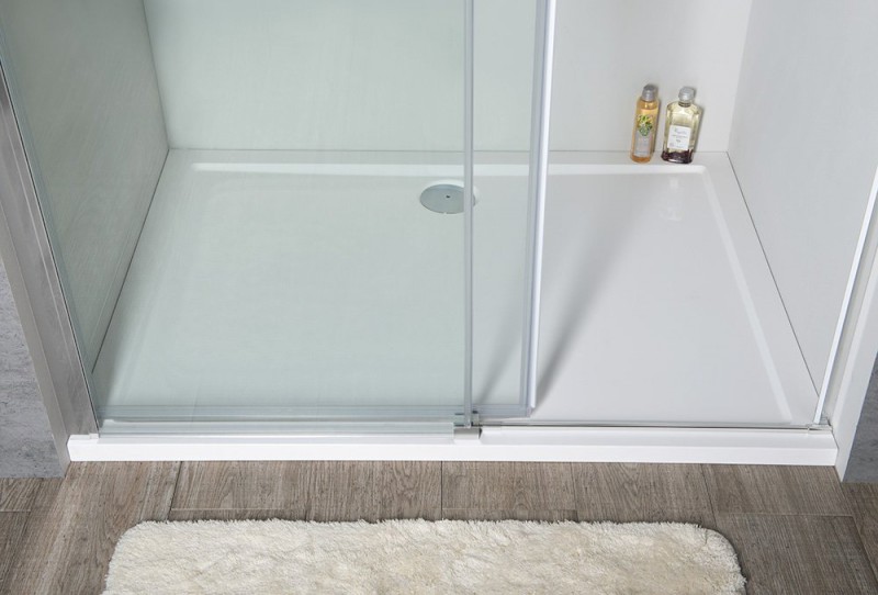 KARIA sprchová vanička z litého mramoru, obdélník 110x90cm, bílá 59111