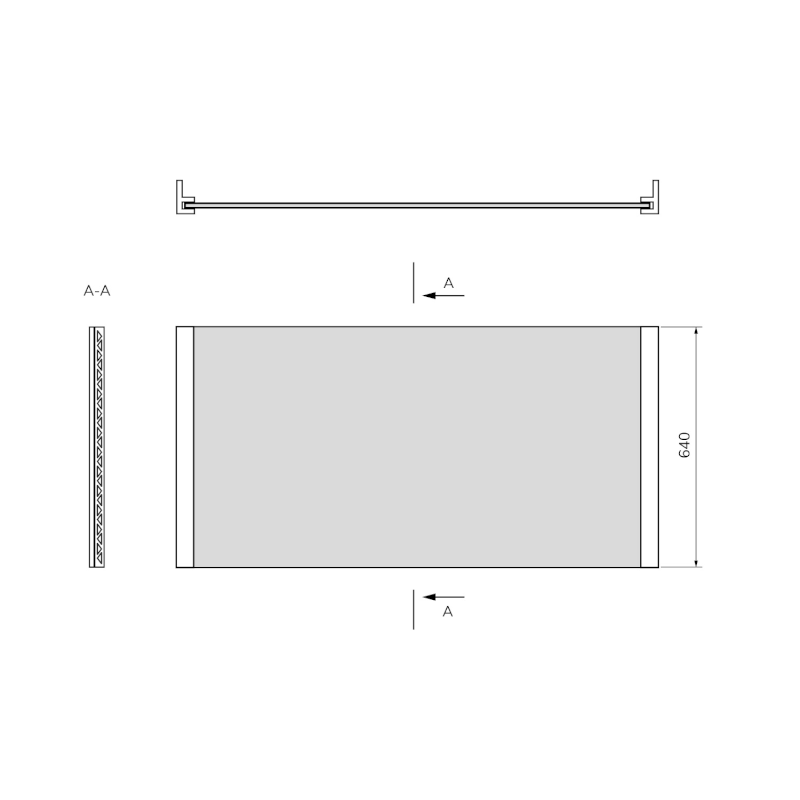 UNIVERSAL NIKA panel 175x64cm 35326