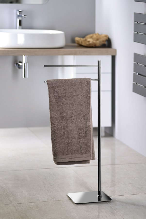 ARTU stojan na ručníky, hranatý, chrom 1131