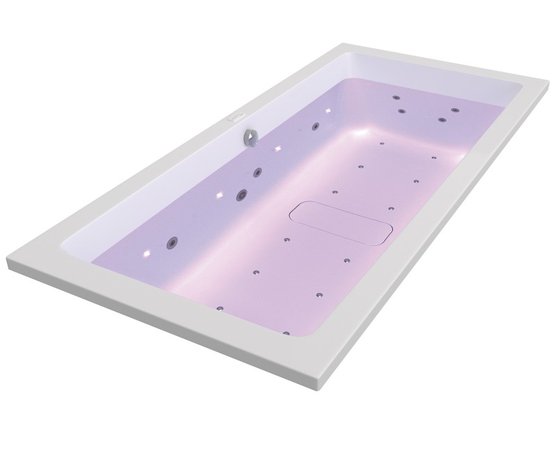 COLORTERAPIE RGB vnitřní bodové osvětlení vany, 8 LED diod 91408