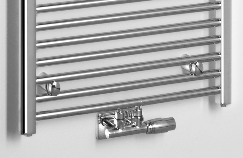 ALYA otopné těleso rovné 600x1785mm, středové připojení, chrom LLS306