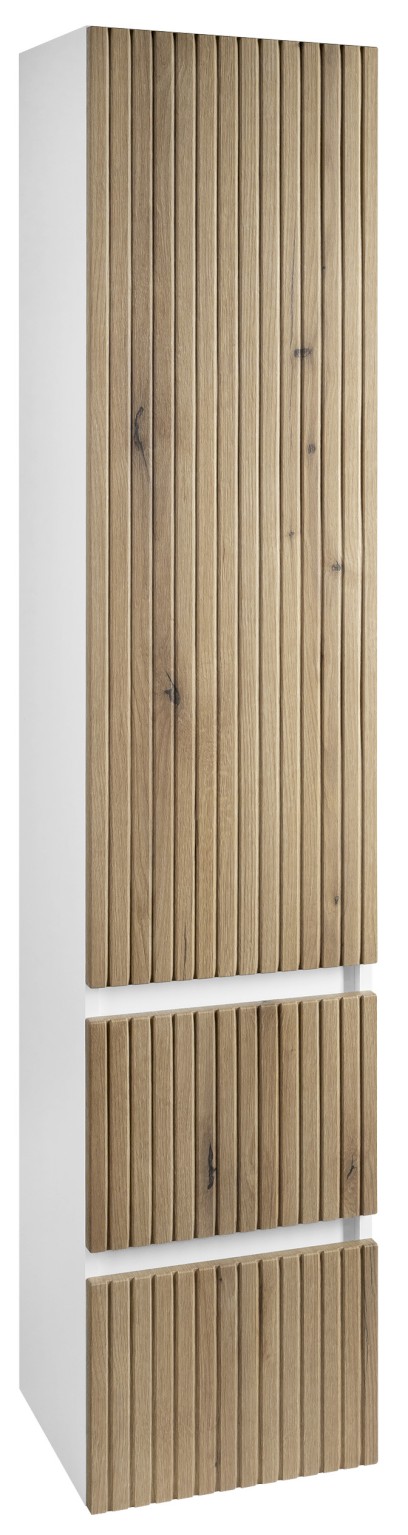 PANEDA STRIP skříňka vysoká 35x165x31cm, levá/pravá, dub emporio PN265