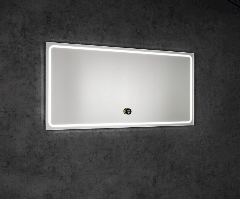 GEMINI zrcadlo s LED osvětlením 120x60cm, chytré funkce GM120K
