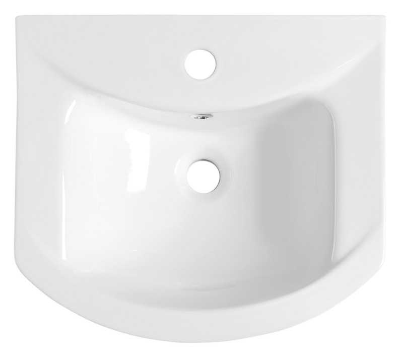ZERO 45 keramické umyvadlo nábytkové 45,5x40cm, bílá 6045