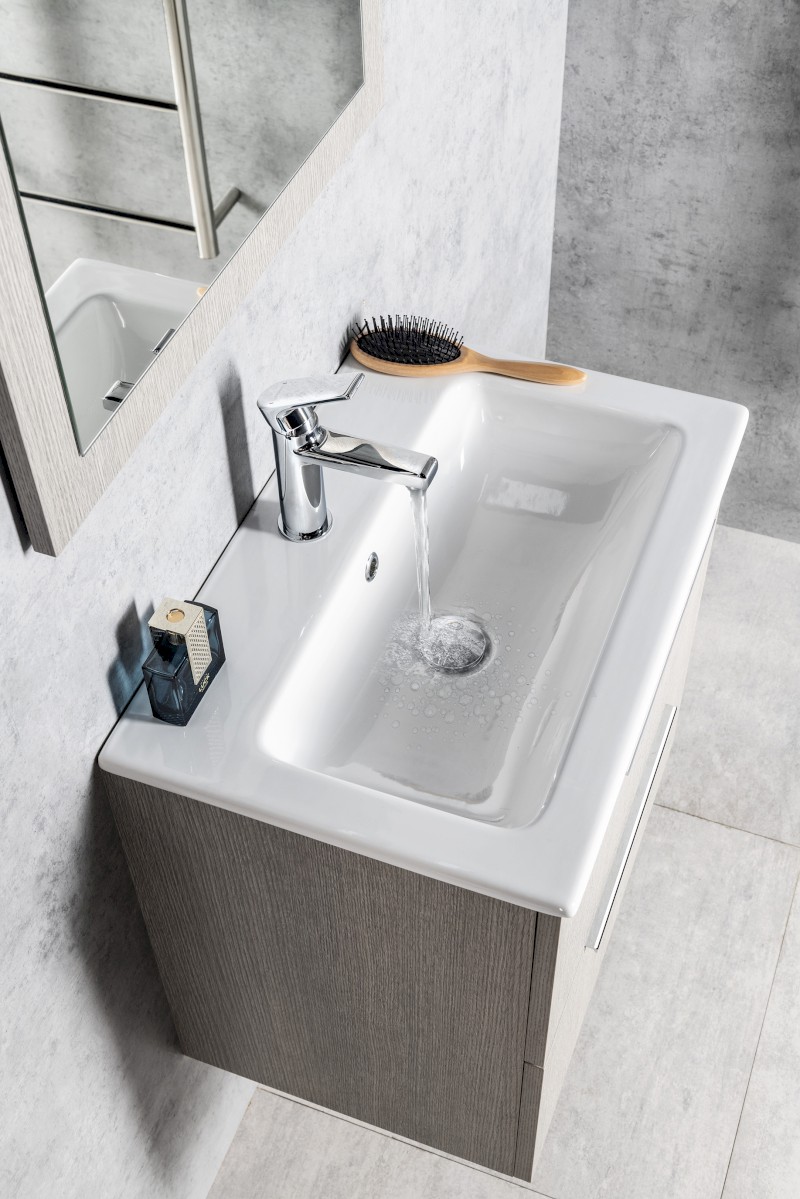 PRACTICO keramické umyvadlo nábytkové 60x40cm, bílá 44060