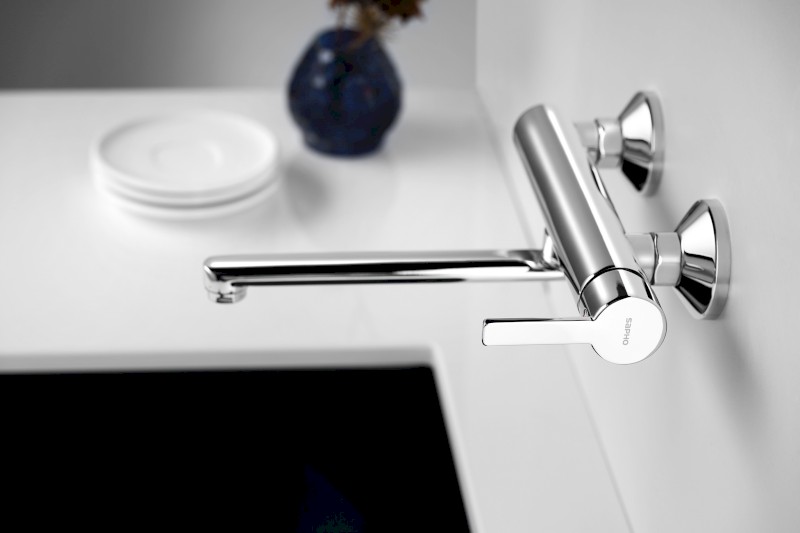 ESPADA nástěnná dřezová baterie, chrom ES15