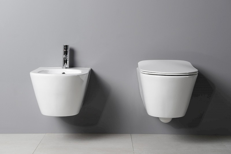 AVVA bidet závěsný 35,5x53 cm, bílá 100324