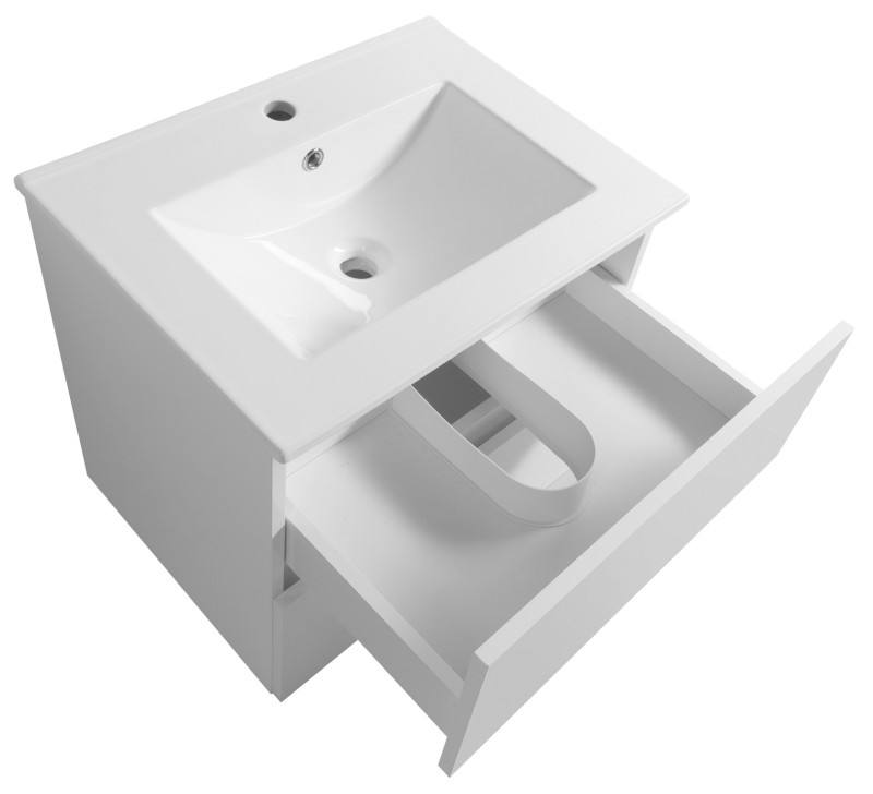 PANEDA umyvadlová skříňka 59,5x55x45,2cm, bílá PN260