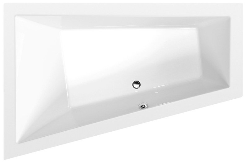 TRIANGL L asymetrická vana 180x120x50cm, bílá 19611