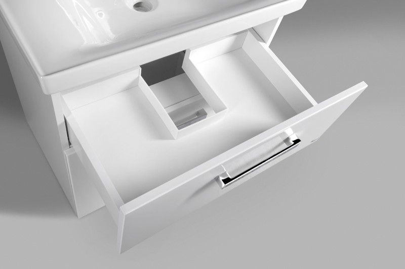 VEGA umyvadlová skříňka 62x50x43,6cm, 2x zásuvka, bílá VG064