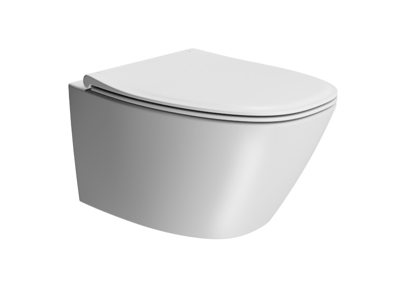 MODO závěsná WC mísa, Swirlflush, 37x54cm, bílá dual-mat 841509