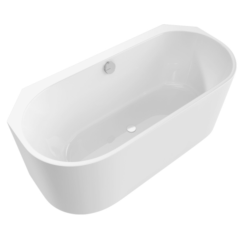 ASTRA AL MONOLITH rohová vana 160x75x60cm, bílá 33611MAL