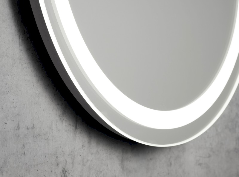 NYX oválné zrcadlo s LED osvětlením 45x90cm NY045