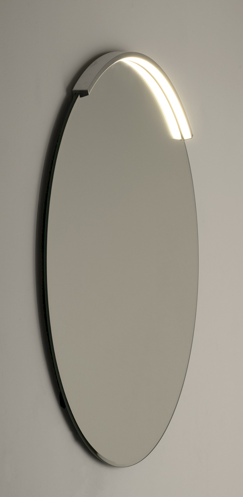 MOON LED svítidlo 6,5W, 230V, 431x12x22mm, R300mm, chrom SL-2211/60