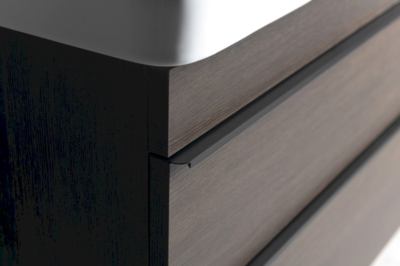 SITIA umyvadlová skříňka 101,4x50x44,2cm, 2xzásuvka, borovice rustik SI105-1616