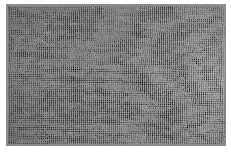 CHENILL koupelnová předložka 50x80cm, 100% polyester, šedá CH2013