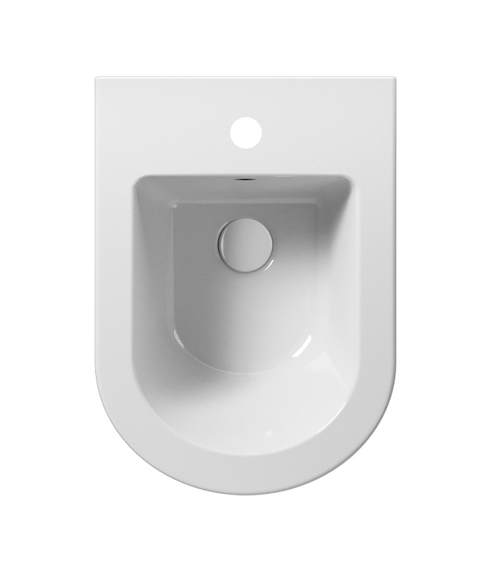 KUBE X bidet závěsný 36x50cm, bílá ExtraGlaze 9464111