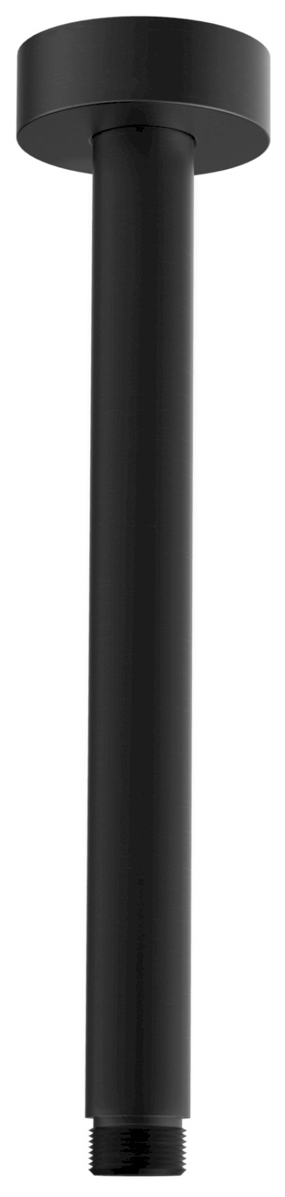 Sprchové stropní ramínko, kulaté, 200mm, černá mat 1205-05B