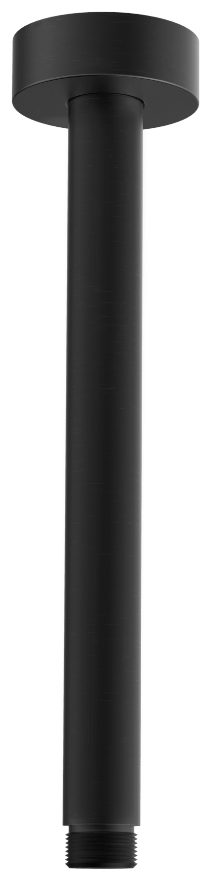 Sprchové stropní ramínko, kulaté, 200mm, černá mat 1205-05B