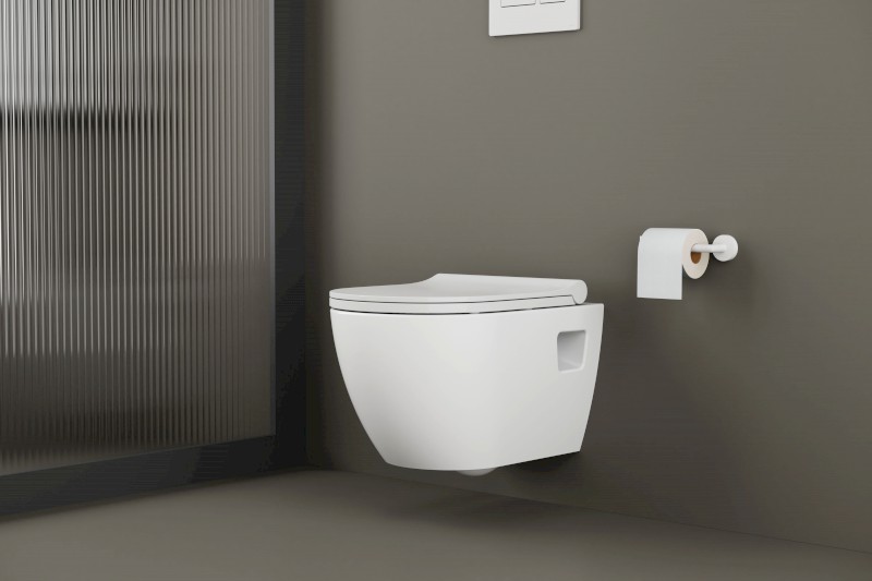 LUNA závěsná WC mísa, Vortex Rimless, 35,5x49cm, bílá 201.331.4