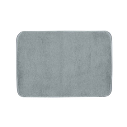 FUZZY koupelnová předložka, 100x60cm, 100% polyester, protiskluz, šedá 96FY100608
