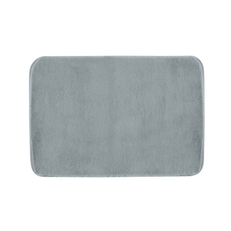 FUZZY koupelnová předložka, 60x100cm, 100% polyester, protiskluz, šedá 96FY100608