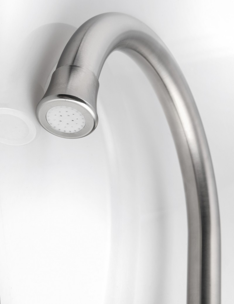 Elektrická vodovodní baterie s průtokovým ohřívačem vody, 230V, 3kW, nerez RT2009