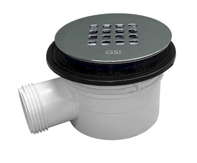 Vaničkový sifon, průměr 90mm, DN40, nízký, krytka agave mat PILDSR204